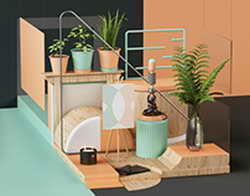 В Курске открылась фотозона, посвященная Новому году на войне